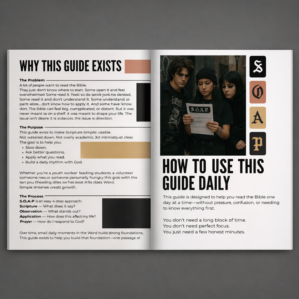 S.O.A.P. – A Simple Framework for Deep Faith (gilrilla edition)